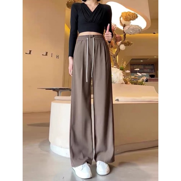 Quần ống rộng nữ