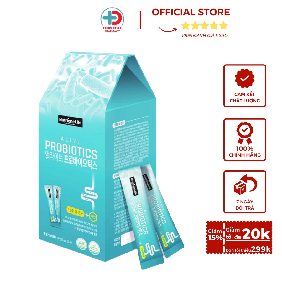 Men Vi Sinh Alive Probiotics Hàn Quốc