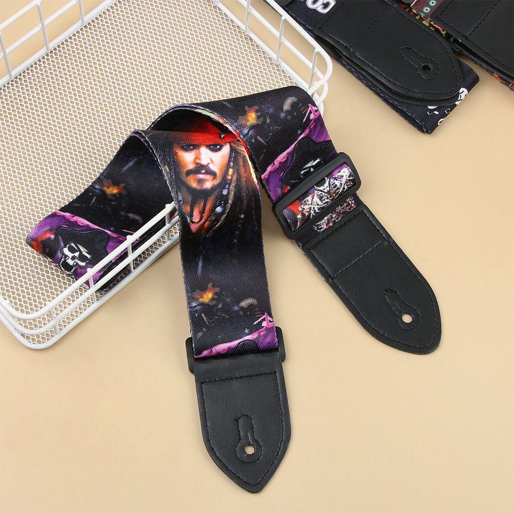 YNATURAL Dây Đeo Đàn Guitar Bằng Nylon Chất Lượng Cao Có Thể Điều Chỉnh
