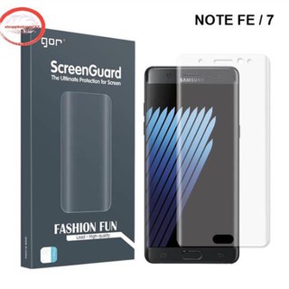 Miếng dán full màn hình hiệu Gor cho Samsung Galaxy Note 7 Note FE (combo 4 miếng dán)