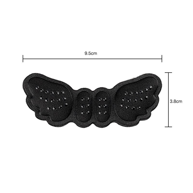 Cặp đế lót giày hình bướm 4d chống trượt từ silicon