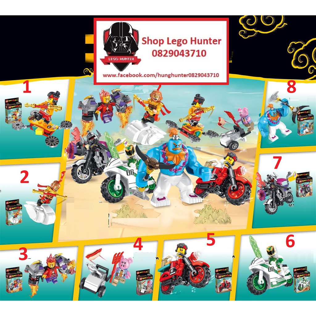 MG 198 Monkey Kid Minifigures mô hình lắp ráp nhân vật Tây Du Ký