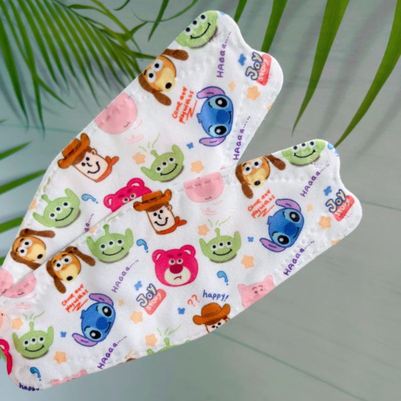 Tổng Hợp KF94 Mẫu TOY STORY &amp; Winie the pooh Người Lớn Gói 10 Chiếc