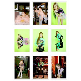 [Ép Lụa] Lomo Card AESPA - BLACK MAMBA ( 36 ảnh)