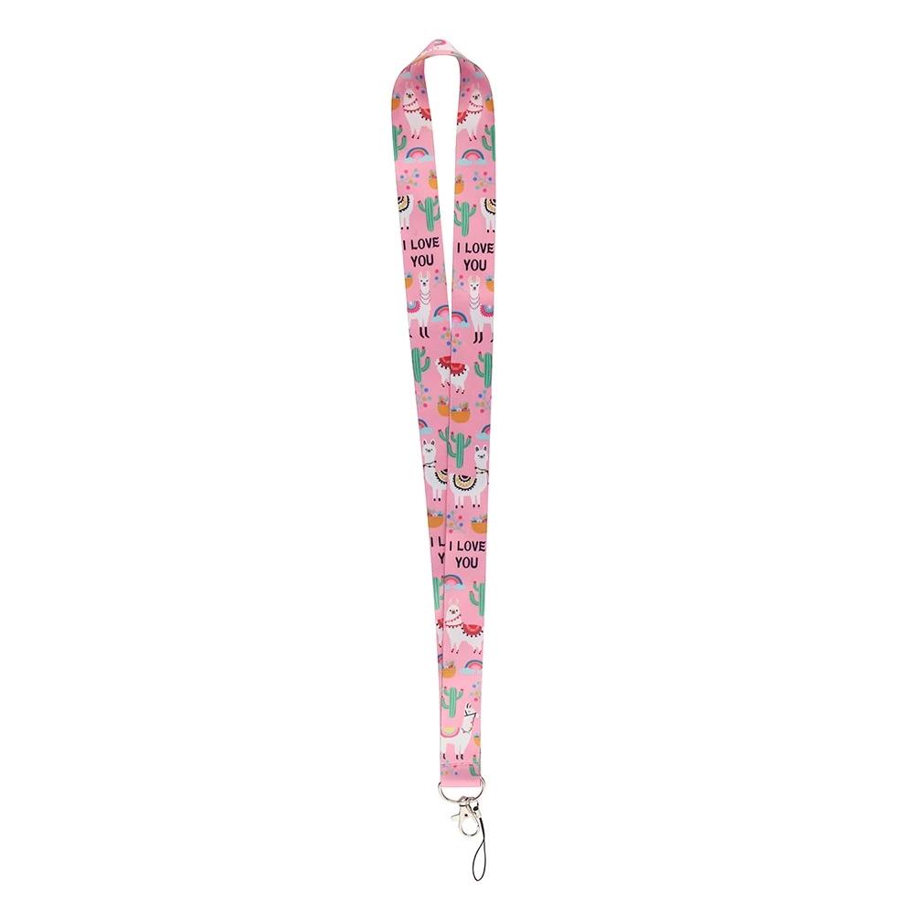Dây Đeo Điện Thoại / Móc Khóa Hình Lạc Đà Alpaca Dễ Thương DIY