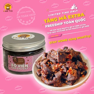 Bò Viên Ướt Đặc Biệt Must TrY 200g/hộp - Tinh Hoa Ẩm Thực Cố Đô Huế