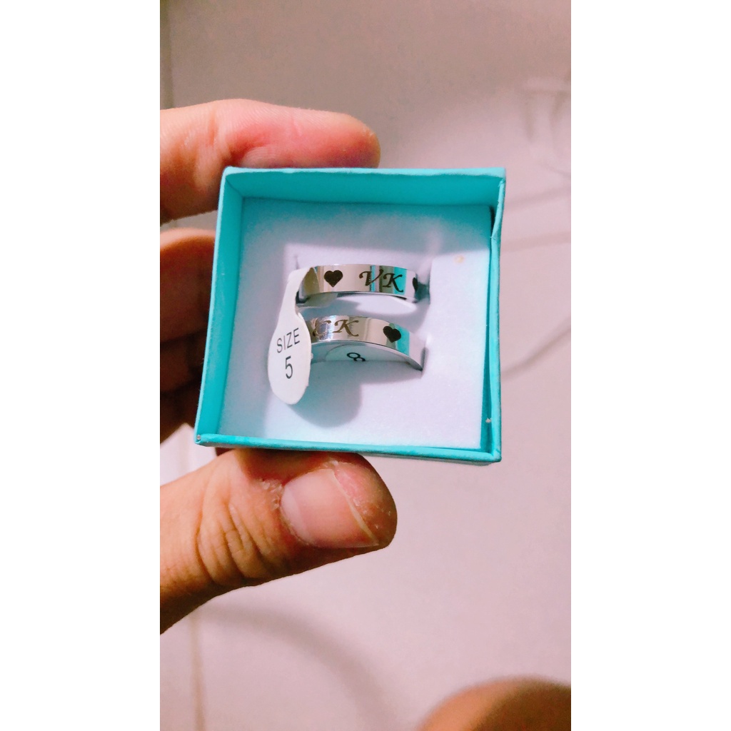 Nhẫn cặp đôi vk ck nam nữ