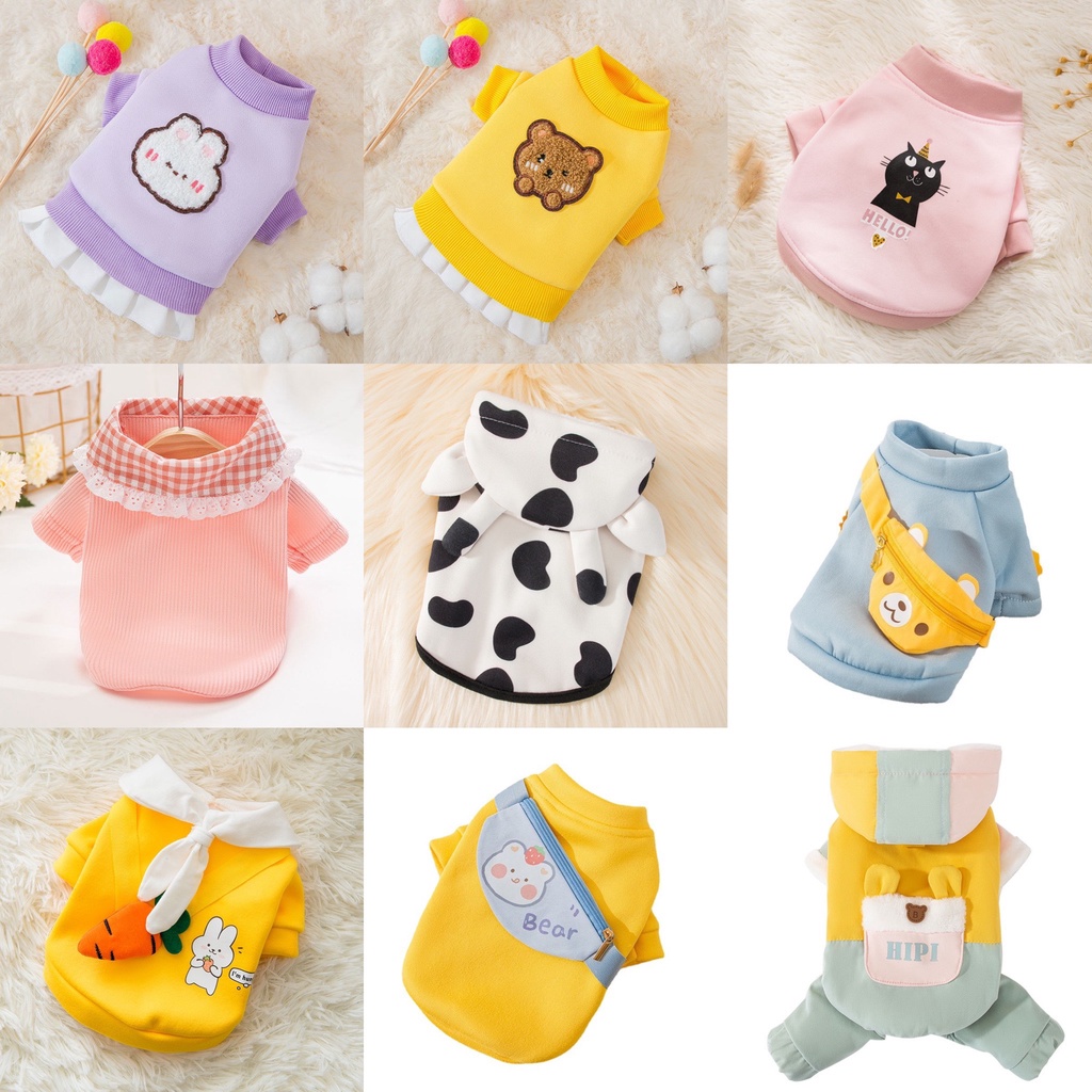 áo cho chó mèo siêu cute xịn xò