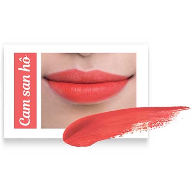 Son Miracle Apo Lip Lacquer Matte Charal 3ml - Cam San Hô