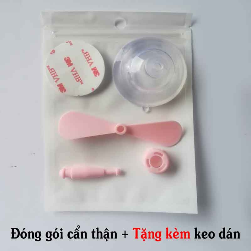 Chong chóng gắn mũ bảo hiểm trang trí mũ nón đẹp và độc - Tặng kèm keo dán 3M siêu chắc