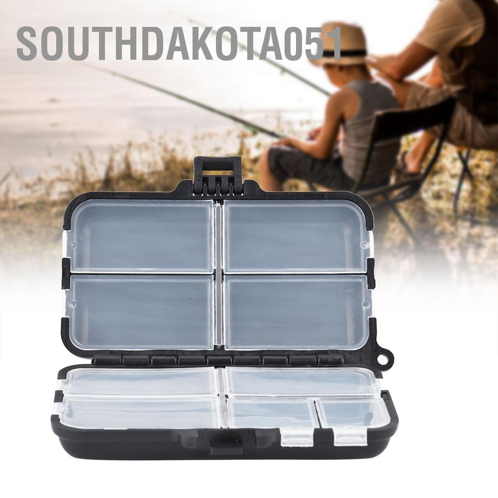 Southdakota051 Fishing Tackle Box Hook Lures Accessories Storage Case