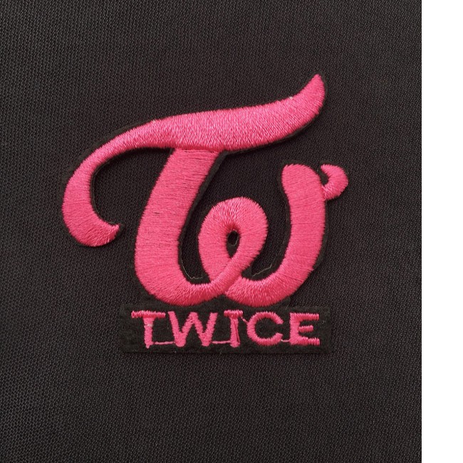 sticker ủi / miếng vải thêu hình logo biểu tượng của nhóm nhạc kpop Twice