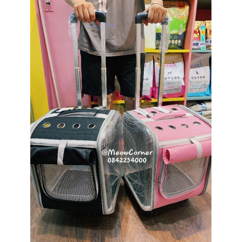 Bộ kéo vali đa năng cho chó mèo