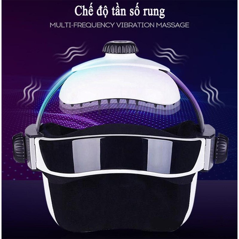 Máy massage đầu,giảm đau nhức mỏi tuần hoàn máu não,chống mất ngủ, đầu thoải mái
