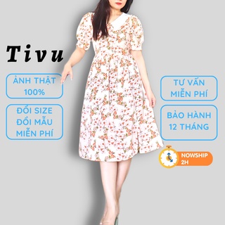Đầm đôi mẹ và bé - mẫu đầm hoa nhí mẹ và bé 3size m l xl