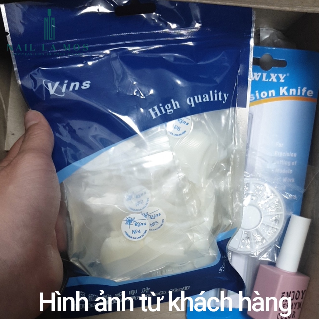 Móng nối Mỹ siêu đẹp loại mới 550 móng đủ size siêu dẻo siêu bền