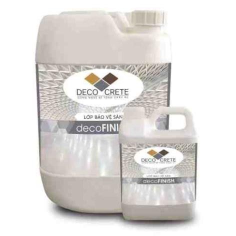 DECOfinish Can 1Kg - Có chất tăng bóng sàn bê tông - Công nghệ Châu Âu