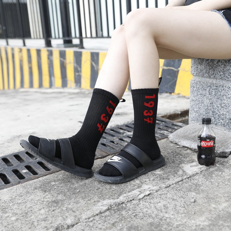 Tất cổ cao 1937 chất dày, êm chân, có túi zip (0098)