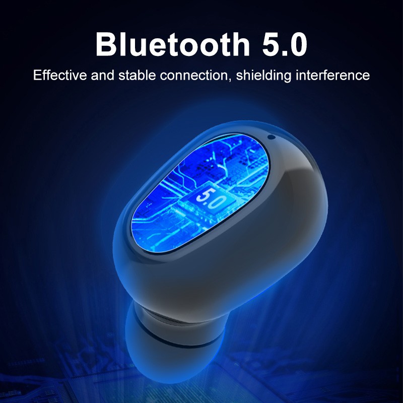 Tai Nghe Bluetooth 5.0 Không Dây  L21 TWS Mini Có Hộp Sạc Cho Android Iphone