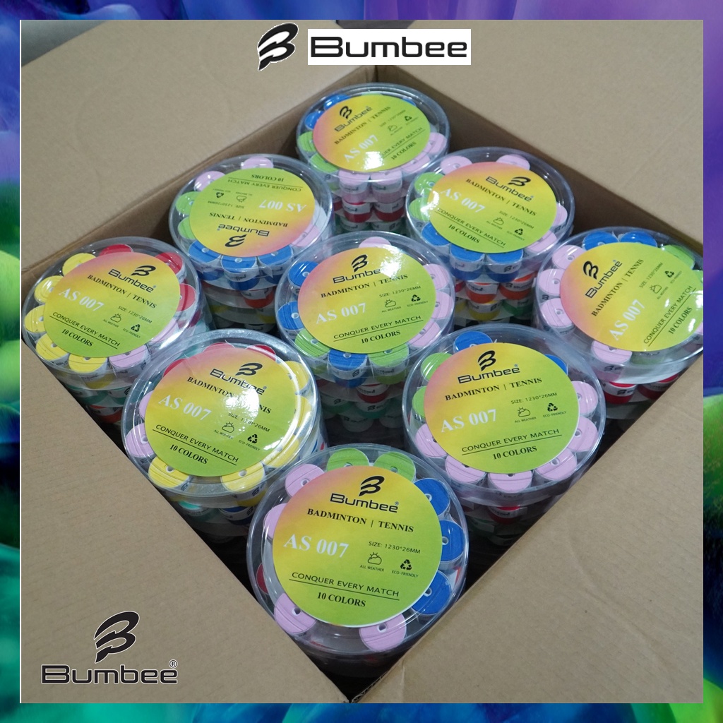 Quấn cán vợt cầu lông chất lượng tương đương Yonex 3in1, BUMBE AS007