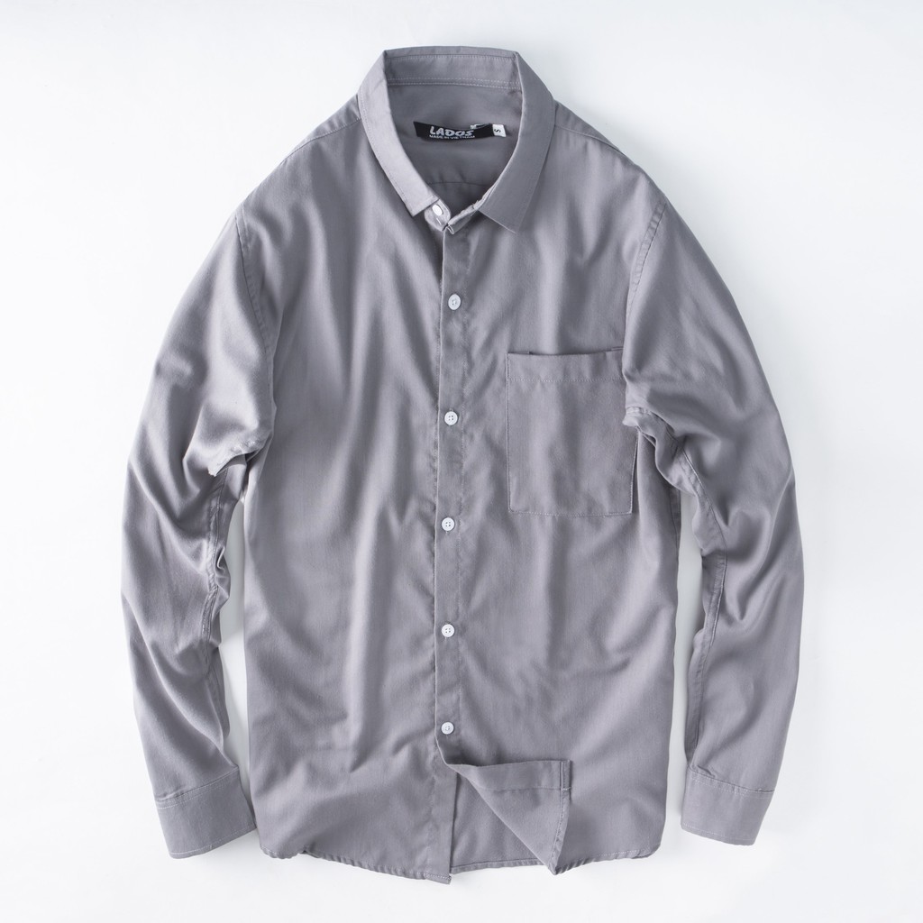 Áo sơ mi nam dài tay 1 túi LADOS - 8052 Chất vải đẹp, không phai màu | BigBuy360 - bigbuy360.vn