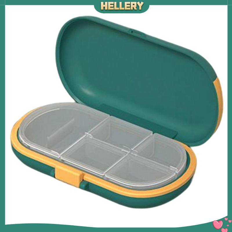 Hộp Đựng Thuốc Di Động Kèm Dao Cắt Tiện Dụng Mang Theo Du Lịch