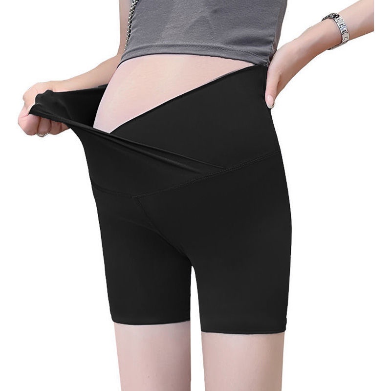 MomKids High Quality Plus Quần Legging Lửng Co Giãn Dành Cho Bà Bầu