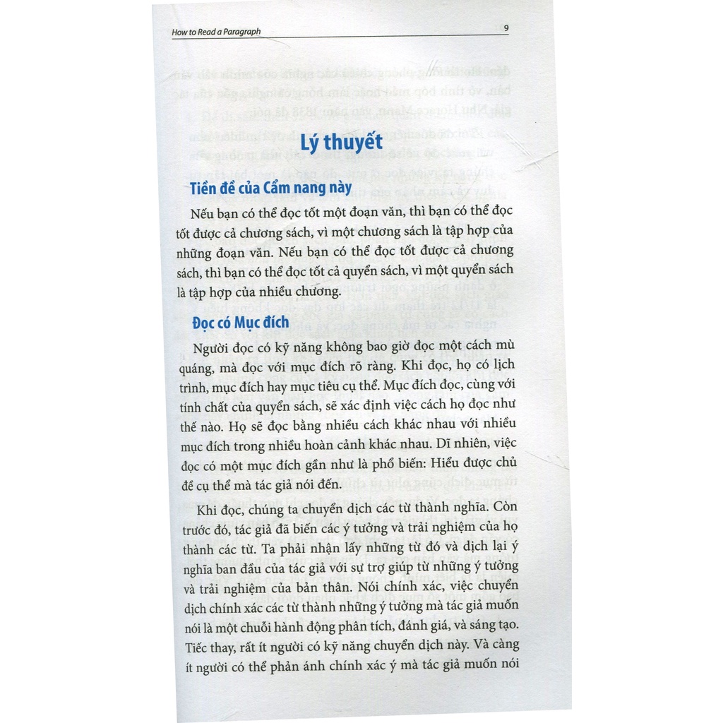 Sách Cẩm nang tư duy đọc