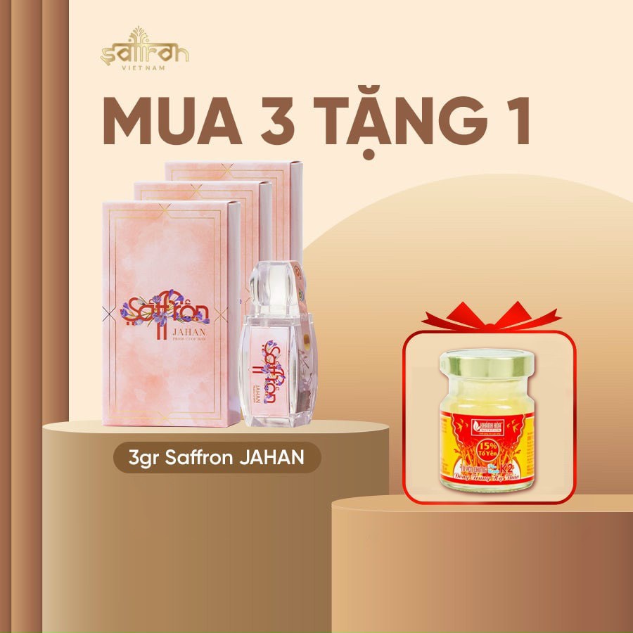 Nhụy hoa nghệ tây saffron jahan hộp 3gr