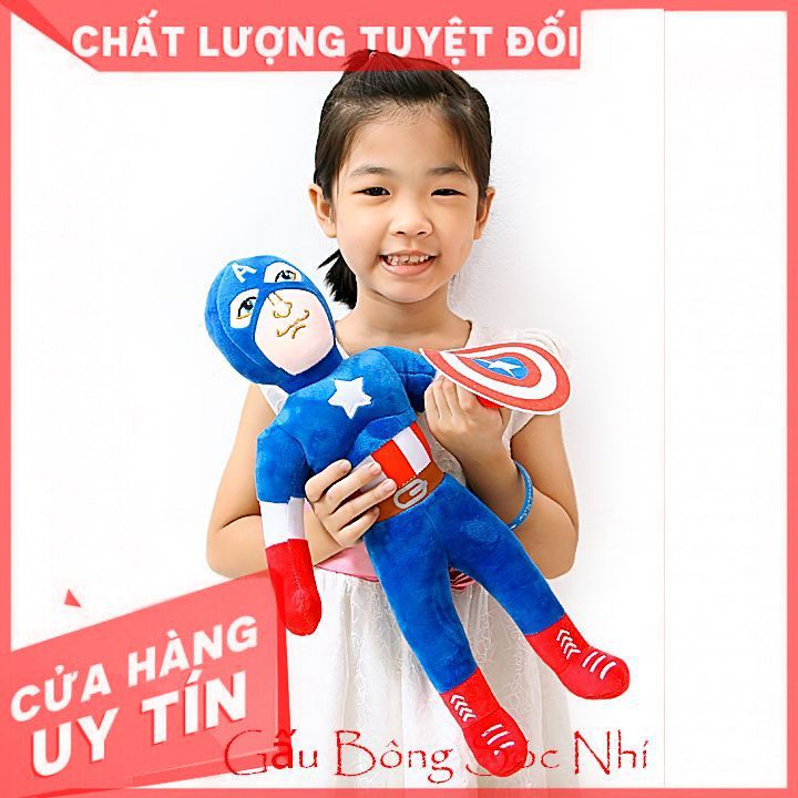 ⚡Flash Sale⚡ Gấu Bông Siêu Nhân Đội Trưởng Cao Cấp