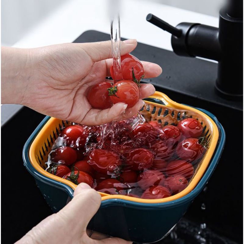 Bộ 6 chiếc rổ chậu thoát nước nhà bếp cao cấp