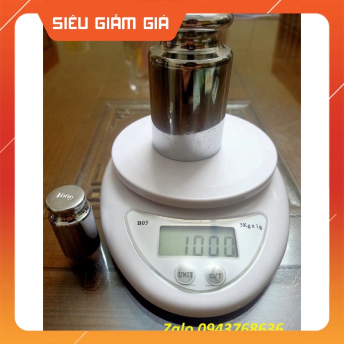 Cân Điện Tử Thực Phẩm Nhà Bếp Mini Electronic Kitchen Scale 5Kg /1G Kèm Pin AAA ( CÂN MỎ TRÒN)