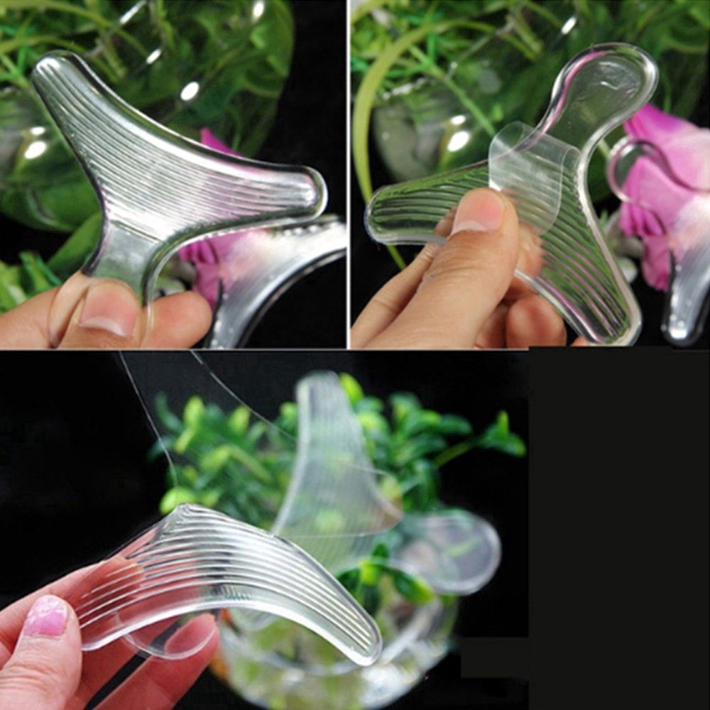 Cặp miếng dán gót giày bằng silicon chống đau chân tiện dụng
