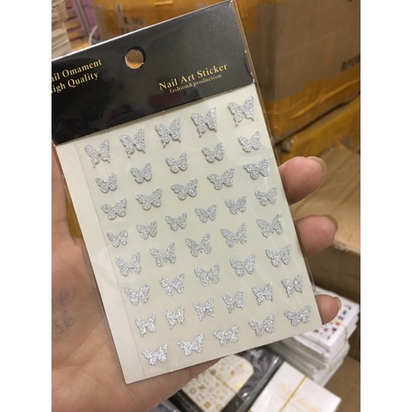 Sticker 1001 Mẫu JO và DD Họa tiết,Thương hiệu trang trí nail siêu đẹp - Phụ kiện đồ nail NYNAIL89