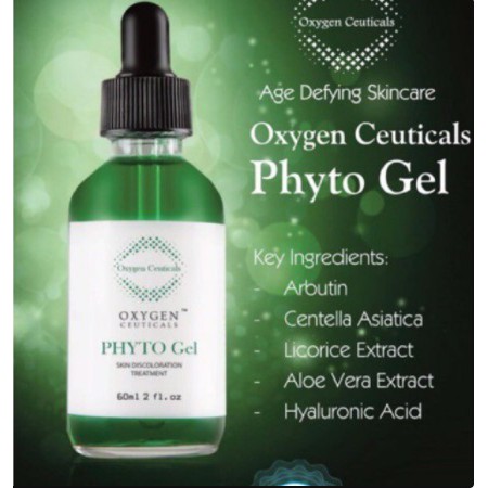 Niacinamide Phytogel Oxygen Ceuticals Gel Phyto cấp ẩm căng bóng sáng da Full hộp 30ml