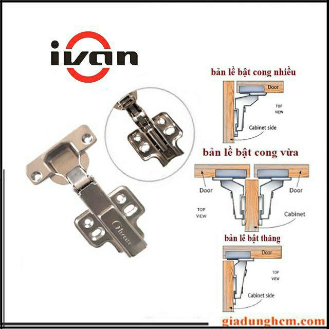 Bản lề bật hơi, giảm chấn IVAN