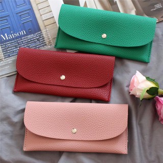 【Giảm giá】 2020 mẫu vải thiều thời trang mới siêu mỏng đơn giản và siêu mỏng ví clutch đựng thẻ