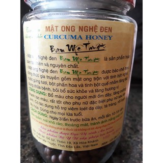 500g mật ong nghệ đen Ban Mê Thuột