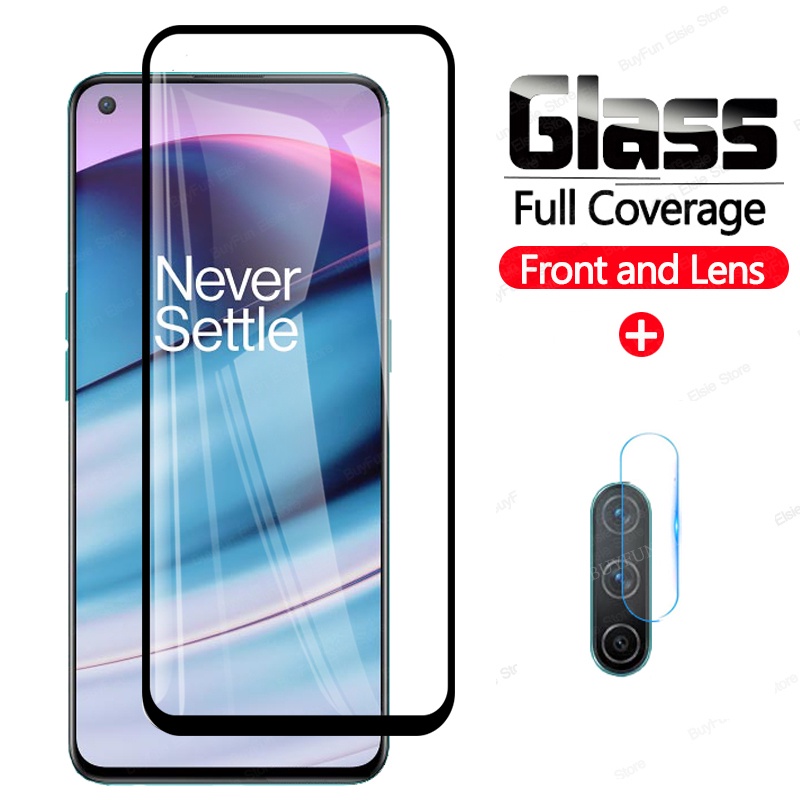 Kính Cường Lực 9h Bảo Vệ Toàn Màn Hình 2 Trong 1 Cho Oneplus Nord Ce 5g One Plus One + Nord Ce