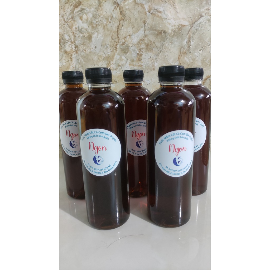 Nước mắm cá cơm truyền thống NGON. 500ml