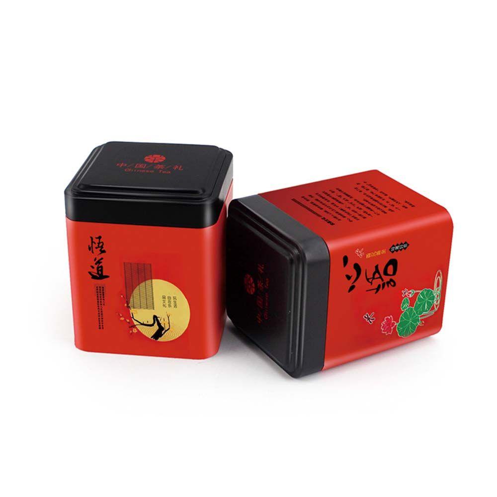 Hộp Đựng Trà / Cà Phê Bằng Nhôm Kích Thước Nhỏ Có Nắp Đậy Dùng Trang Trí