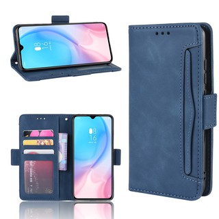 Ốp lưng da kiểu ví cho Xiaomi Mi A3