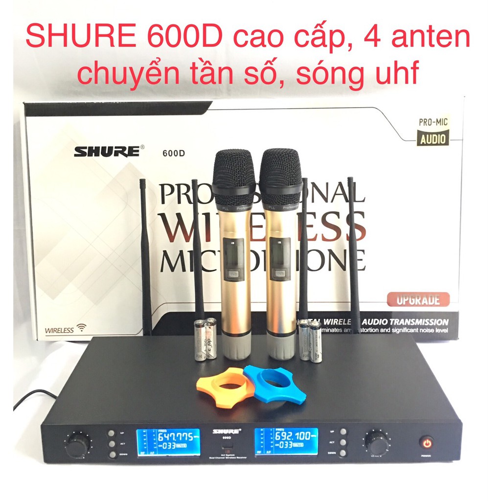 Micro Không Dây Shure 600D