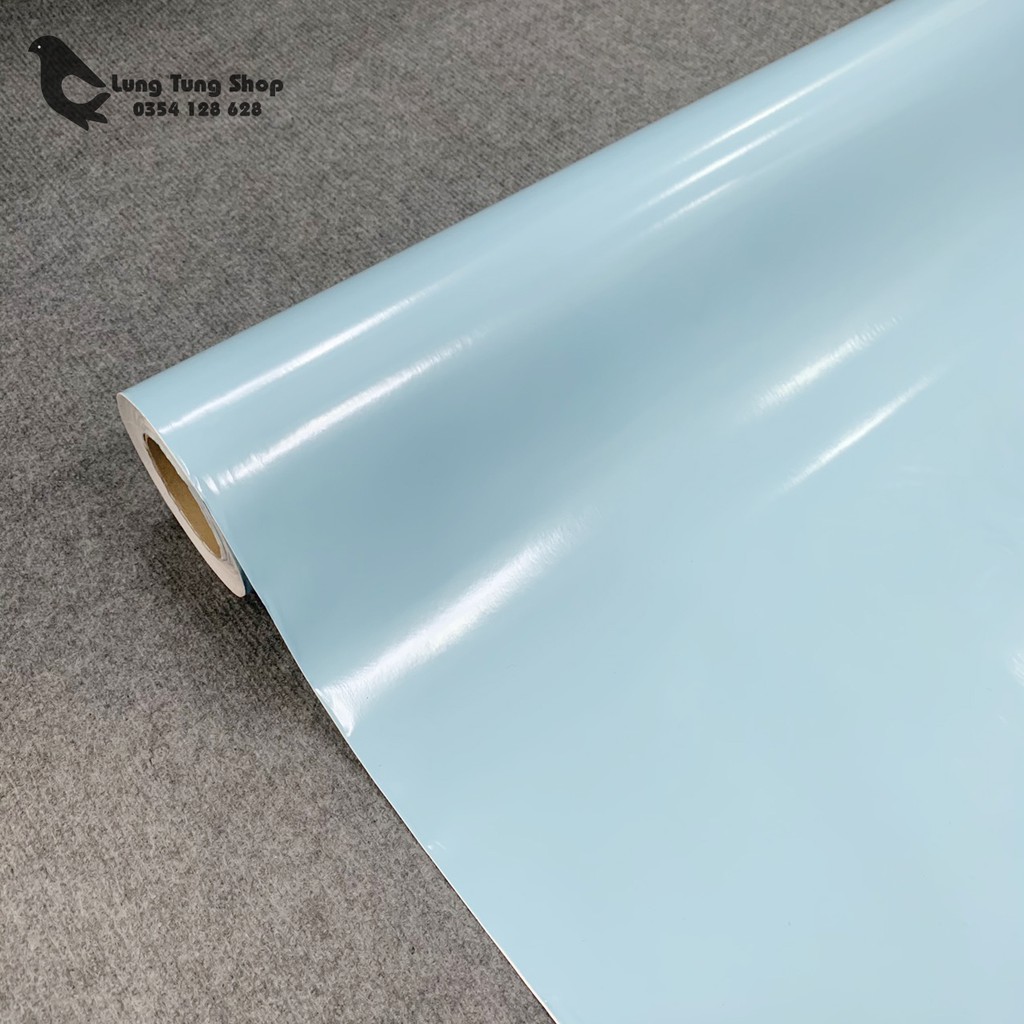 Decal màu - Giấy dán tường , bàn , tủ có sẵn keo màu trơn