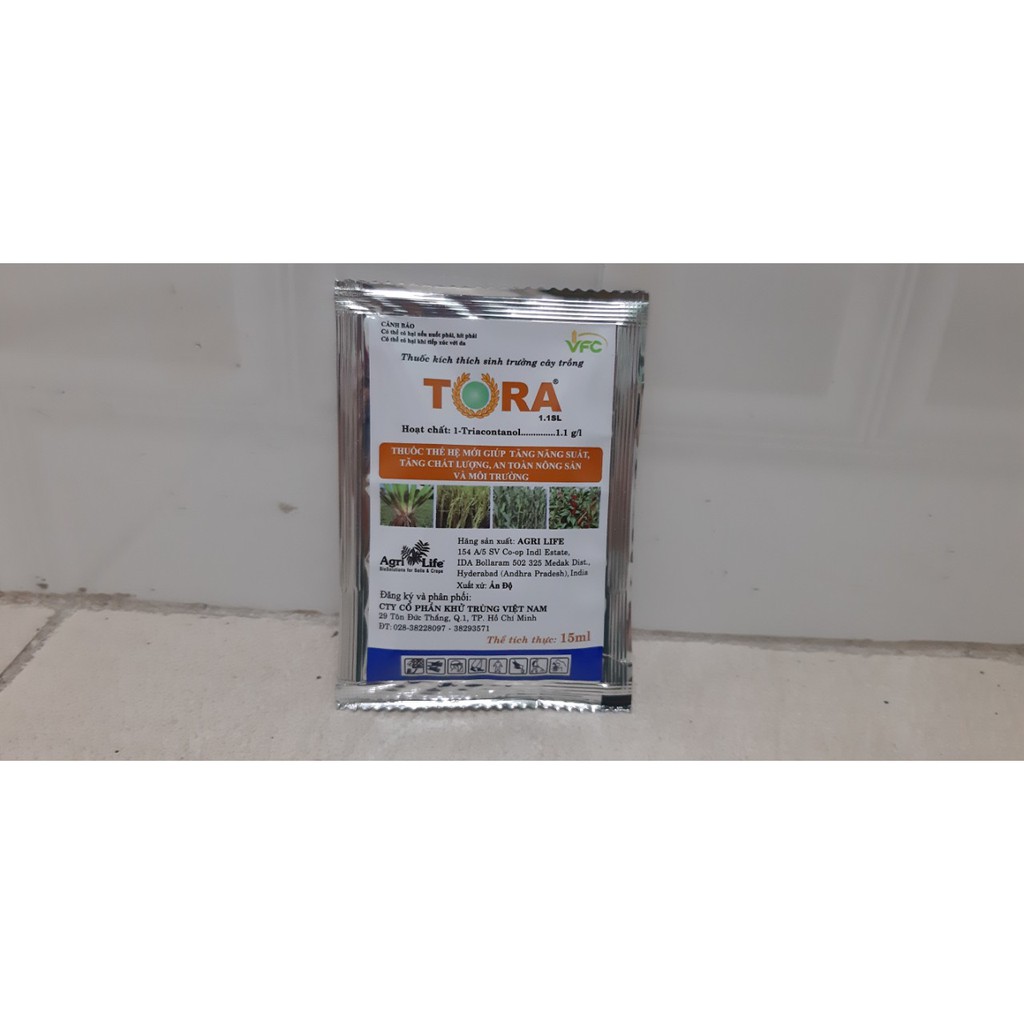 TORA tăng sinh trưởng cây trồng - gói 15 ml