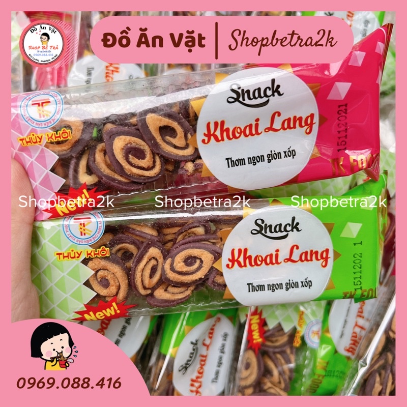 Snack khoai lang giòn