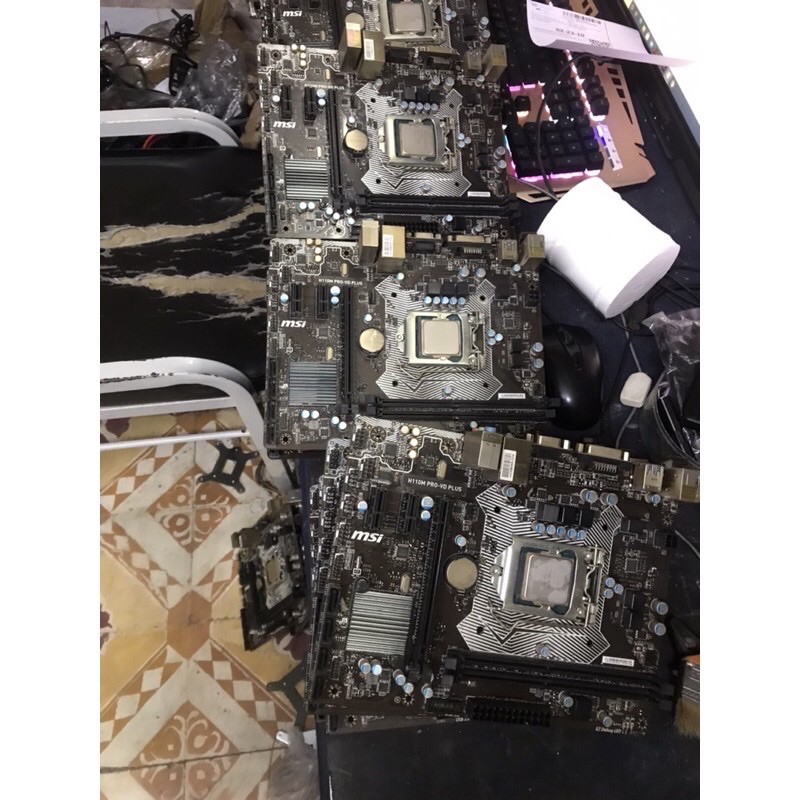 Main H110 sk 1151- hãng asus msi đẹp như mới