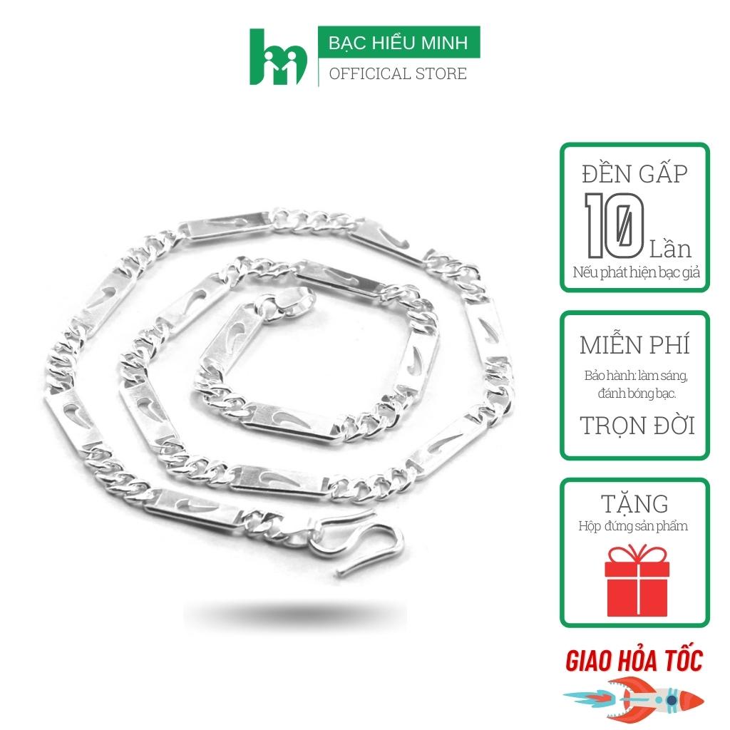 Dây Chuyền Nam Bạc Hiểu Minh DBN017 Bảo Hành Vĩnh Viễn
