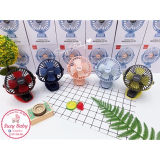 QUẠT MINI KẸP XE ĐẨY CHÍNH HÃNG