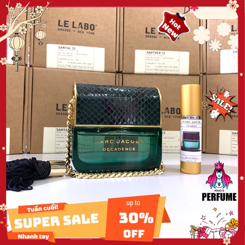 {Chính Hãng} Nước Hoa Nữ 𝐌𝐚𝐫𝐜 𝐉𝐚𝐜𝐨𝐛𝐬 𝐃𝐞𝐜𝐚𝐝𝐞𝐧𝐜𝐞_𝘔𝘢̂̃𝘶 𝘛𝘩𝘶̛̉ 5𝘮𝘭 | BigBuy360 - bigbuy360.vn